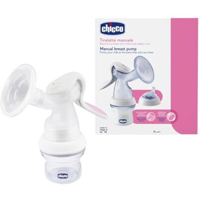 Artsana Chicco Handmatige borstkolf met accessoires Artsana Chicco Handmatige borstkolf met accessoires