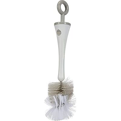 Béaba , Flessenborstel en fopspenen, 2-in-1, grijs Béaba , Flessenborstel en fopspenen, 2-in-1, grijs