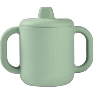 Béaba Babydrinkbeker, flessen/bekerfunctie, 100% hoogwaardige siliconen, grote handgrepen, vergemakkelijkt het vasthouden, ergonomisch, zachte uitloop, saliegroen Béaba Babydrinkbeker, flessen/bekerfunctie, 100% hoogwaardige siliconen, grote handgrepen, vergemakkelijkt het vasthouden, ergonomisch, zachte uitloop, saliegroen