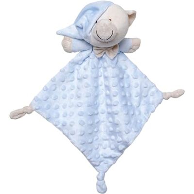 Interbaby Knuffelbeer in blauw voor baby's, 1 stuk, DU003-01 Bevestigingsmetgezel 28 x 17 cm, zeer zacht en machinewasbaar. Helpt in slaap te vallen. Ideaal voor babyshower en doop Interbaby Knuffelbeer in blauw voor baby's, 1 stuk, DU003-01 Bevestigingsmetgezel 28 x 17 cm, zeer zacht en machinewasbaar. Helpt in slaap te vallen. Ideaal voor babyshower en doop