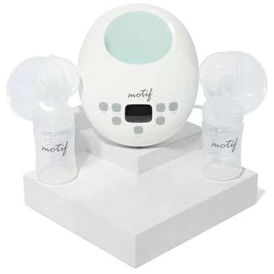Motif Medical Luna Dubbele elektrische borstvoedingspomp draagbare borstvoedingspomp met batterij ziekenhuiskwaliteitspomp met ledlicht handsfree borstkolf, borstkolf voor baby's Motif Medical Luna Dubbele elektrische borstvoedingspomp draagbare borstvoedingspomp met batterij ziekenhuiskwaliteitspomp met ledlicht handsfree borstkolf, borstkolf voor baby's