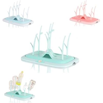 Cangaroo Coral flessendroger, voor flessen, fopspenen en accessoires zonder bisfenol, kleur: groen Cangaroo Coral flessendroger, voor flessen, fopspenen en accessoires zonder bisfenol, kleur: groen