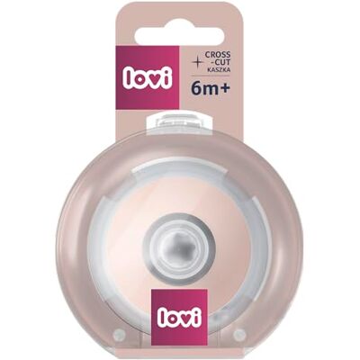 LOVI Mammafeel 6m+ Dynamische speen voor borstvoeding, 1 stuk, zo dicht bij de borst die we hebben en veilig voor borstvoeding. 100% siliconen, innovatieve technologie, BPA-vrij LOVI Mammafeel 6m+ Dynamische speen voor borstvoeding, 1 stuk, zo dicht bij de borst die we hebben en veilig voor borstvoeding. 100% siliconen, innovatieve technologie, BPA-vrij