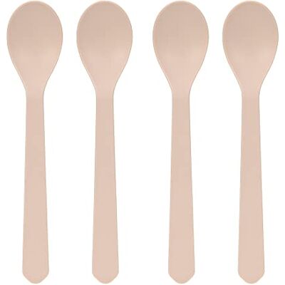 Lässig 4 stuks kinderlepels, melaminevrij, BPA-vrij, biocompost/spoon poederroze Lässig 4 stuks kinderlepels, melaminevrij, BPA-vrij, biocompost/spoon poederroze