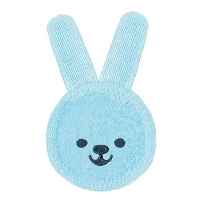 MAM Rabbit Massagegive mondhygiëne handschoenen, zelfs voortanden, microvezel, 0+ maanden, lichtblauw MAM Rabbit Massagegive mondhygiëne handschoenen, zelfs voortanden, microvezel, 0+ maanden, lichtblauw