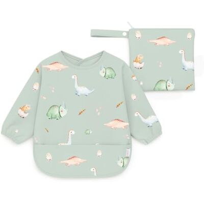 j. børn J.Børn Slabbetje met lange mouwen voor baby's, waterdicht, kunstschilderschort voor eten, schilderen, spelletjes, 0-24 maanden, Dinosaurussen 6-24 meses j. børn J.Børn Slabbetje met lange mouwen voor baby's, waterdicht, kunstschilderschort voor eten, schilderen, spelletjes, 0-24 maanden, Dinosaurussen 6-24 meses