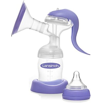 Lansinoh Handmatige melkpomp, transparant Lansinoh Handmatige melkpomp, transparant
