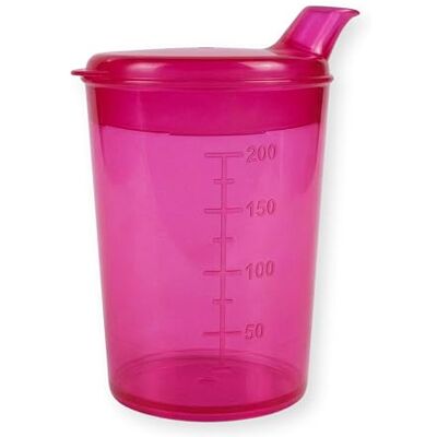 Medi-Inn+ Drinkbeker beker drinkbeker 250 ml (kleur: rood, opening: 12 x 10 mm) Medi-Inn+ Drinkbeker beker drinkbeker 250 ml (kleur: rood, opening: 12 x 10 mm)