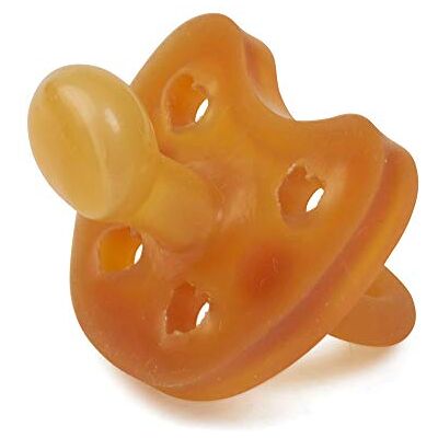 Grünspecht Fopspeen van natuurlijk rubber, BPA-vrij, geen kleurstoffen, kaakvriendelijke speen, zachte kraag, maat 1: 0-6 maanden, 670-V1, bruin Grünspecht Fopspeen van natuurlijk rubber, BPA-vrij, geen kleurstoffen, kaakvriendelijke speen, zachte kraag, maat 1: 0-6 maanden, 670-V1, bruin