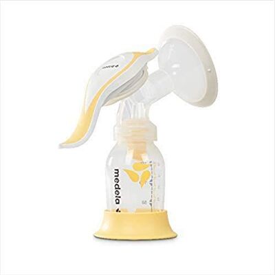 Medela Harmony Handborstkolf, compact design met PersonalFit Flex-speen en stimulatiefunctie Medela Harmony Handborstkolf, compact design met PersonalFit Flex-speen en stimulatiefunctie