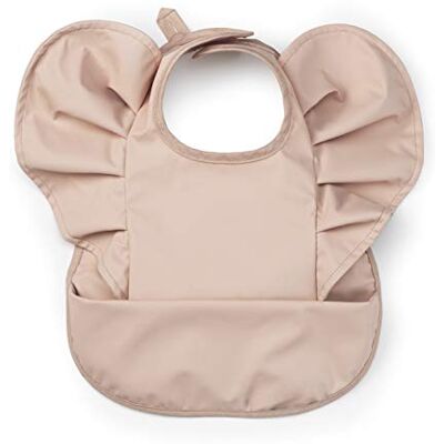 Elodie Details Slabbetje voor baby's, waterdicht, zacht, Scandinavisch design, poederroze Elodie Details Slabbetje voor baby's, waterdicht, zacht, Scandinavisch design, poederroze