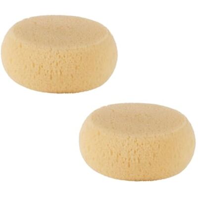 Jane Jané Set van 2 zachte hydrofiele sponzen, speciaal voor pasgeborenen, babyhygiëne Jane Jané Set van 2 zachte hydrofiele sponzen, speciaal voor pasgeborenen, babyhygiëne