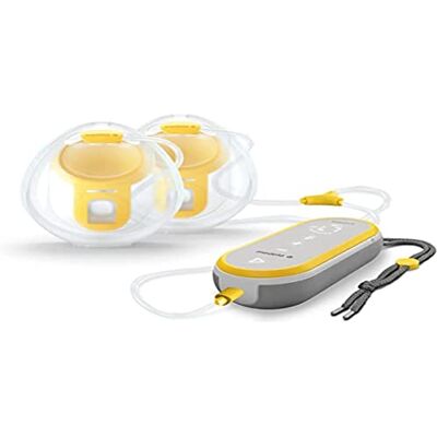 Medela Freestyle Hands-Free Hands-Free borstkolf met cups voor beha, app-compatibel, handsfree en discreet design Medela Freestyle Hands-Free Hands-Free borstkolf met cups voor beha, app-compatibel, handsfree en discreet design