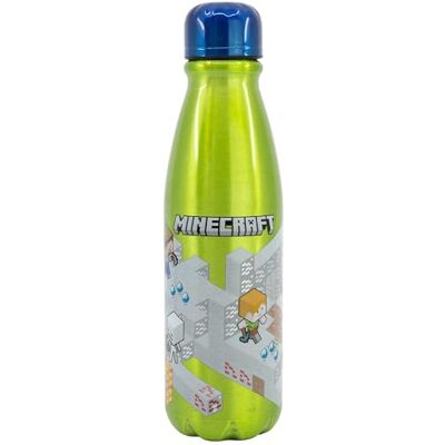Stor BOUTEILLE EN ALUMINIUM POUR ENFANTS DE 600 ML MINECRAFT ISOMETRIC Stor BOUTEILLE EN ALUMINIUM POUR ENFANTS DE 600 ML MINECRAFT ISOMETRIC