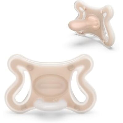 Suavinex , Zero Zero Fopspeen met symmetrische speen, SX Pro, 0-6 maanden, fopspeen voor pasgeborenen, geschikt voor baby's die borstvoeding krijgen, hypoallergeen, huidvriendelijke siliconen, licht Suavinex , Zero Zero Fopspeen met symmetrische speen, SX Pro, 0-6 maanden, fopspeen voor pasgeborenen, geschikt voor baby's die borstvoeding krijgen, hypoallergeen, huidvriendelijke siliconen, licht