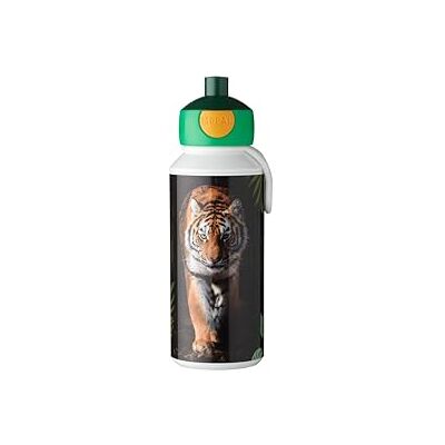 Mepal Campus Pop-Up drinkfles Waterdichte drinkfles voor school, herbruikbare drinkfles voor kinderen, BPA-vrij en vaatwasserbestendig, 400 ml, Wild Tiger Mepal Campus Pop-Up drinkfles Waterdichte drinkfles voor school, herbruikbare drinkfles voor kinderen, BPA-vrij en vaatwasserbestendig, 400 ml, Wild Tiger