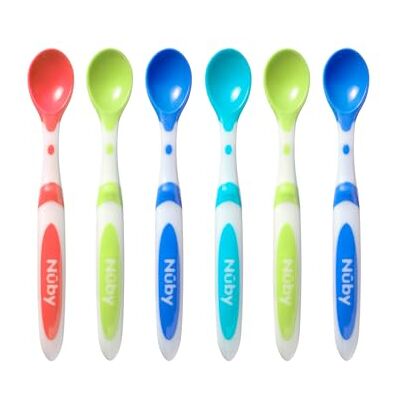 Nuby Muncheez 6 stuks speenlepels Nuby Muncheez 6 stuks speenlepels