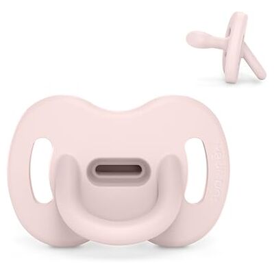 Suavinex Fopspeen van siliconen, voor baby's van 0/6 maanden, met symmetrische speen SX Pro, omkeerbaar, superzacht en soepel, ideaal om mee te slapen, roze (Rosewater) Suavinex Fopspeen van siliconen, voor baby's van 0/6 maanden, met symmetrische speen SX Pro, omkeerbaar, superzacht en soepel, ideaal om mee te slapen, roze (Rosewater)