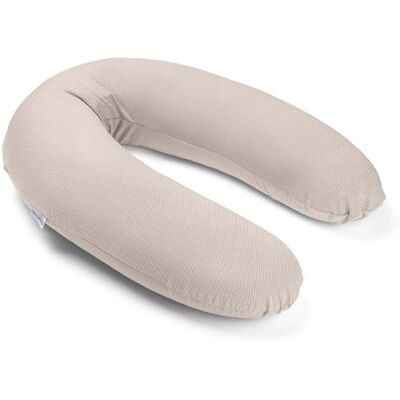 Doomoo Buddy Zwangerschaps- en voedingskussen 180 cm overtrek van biologisch katoen Oeko-Tex® gecertificeerd ondersteuning voor buik, rug, benen tijdens de zwangerschap en ideale babyhouding Corduroy Sand Doomoo Buddy Zwangerschaps- en voedingskussen 180 cm overtrek van biologisch katoen Oeko-Tex® gecertificeerd ondersteuning voor buik, rug, benen tijdens de zwangerschap en ideale babyhouding Corduroy Sand