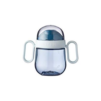 Mepal Mio antilekbeker, drinkbeker voor baby's vanaf 6 maanden, leerbeker, lekvrij, vaatwasmachinebestendig, donkerblauw Mepal Mio antilekbeker, drinkbeker voor baby's vanaf 6 maanden, leerbeker, lekvrij, vaatwasmachinebestendig, donkerblauw