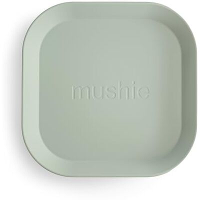 mushie Tafelborden voor kinderen, herbruikbaar, BPA-vrij, vaatwasser- en magnetronbestendig, gemaakt in Denemarken, vierkant (salie) mushie Tafelborden voor kinderen, herbruikbaar, BPA-vrij, vaatwasser- en magnetronbestendig, gemaakt in Denemarken, vierkant (salie)