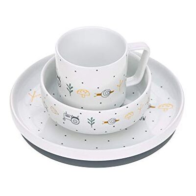 Lässig tafelservies voor gelegenheden, porselein, bord, schaal, mok, Garden Explorer, voor jongens Lässig tafelservies voor gelegenheden, porselein, bord, schaal, mok, Garden Explorer, voor jongens