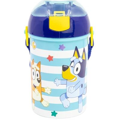Stor Drinkfles voor kinderen, Avengers, 450 ml, met riem, kunststof, BPA-vrij, veilige sluiting, ideaal voor school en sport Stor Drinkfles voor kinderen, Avengers, 450 ml, met riem, kunststof, BPA-vrij, veilige sluiting, ideaal voor school en sport