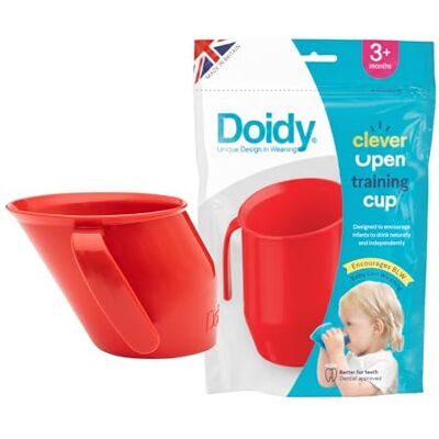 Doidy Cup Educatieve bekers voor baby's en peuters Uniek schuin design Te gebruiken tussen 3 Doidy Cup Educatieve bekers voor baby's en peuters Uniek schuin design Te gebruiken tussen 3