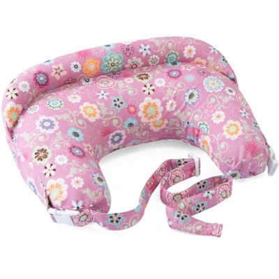 Chicco Boppy Deluxe borstvoedingskussen, ondersteuning voor borstvoeding aan borst en fles, ergonomische vorm met houder voor mama en baby, volledige vulling, afneembare hoes en machinewasbaar, 0 m + Chicco Boppy Deluxe borstvoedingskussen, ondersteuning voor borstvoeding aan borst en fles, ergonomische vorm met houder voor mama en baby, volledige vulling, afneembare hoes en machinewasbaar, 0 m +