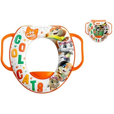 Lulabi 747779 Toiletbril voor 44 katten met handgrepen Lulabi 747779 Toiletbril voor 44 katten met handgrepen
