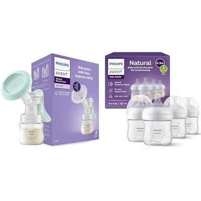 AVENT Philips SCF430/10 handmatige borstkolf Natural Motion 6 stuks (verpakking van 1) AVENT Philips SCF430/10 handmatige borstkolf Natural Motion 6 stuks (verpakking van 1)
