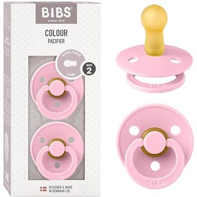 Bibs Colour fopspeen. Set van 2 fopspenen. Bisfenol A-vrij, ronde speen. Natuurlijk rubberlatex, gemaakt in Denemarken. 6 maanden (2 stuks), babyroze (Baby Pink) Latex de caoutchouc naturel Taille 2 Sans BPA Fabriqué au Danemark Haute acceptatio Bibs Colour fopspeen. Set van 2 fopspenen. Bisfenol A-vrij, ronde speen. Natuurlijk rubberlatex, gemaakt in Denemarken. 6 maanden (2 stuks), babyroze (Baby Pink) Latex de caoutchouc naturel Taille 2 Sans BPA Fabriqué au Danemark Haute acceptatio