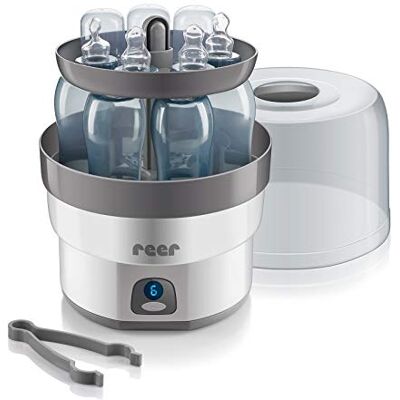 Reer VapoMax grote verstuiver, ruimte voor 6 flesjes en accessoires Reer VapoMax grote verstuiver, ruimte voor 6 flesjes en accessoires