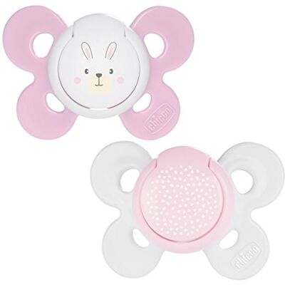 Chicco 74931110000 Physio Comfort siliconen fopspeen roze 0-6 m Chicco 74931110000 Physio Comfort siliconen fopspeen roze 0-6 m