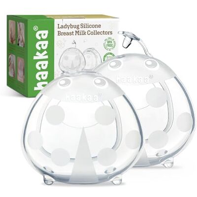 haakaa Ladybug Draagbare Melkverzamelaar Moedermelk Collector Moedermelk Collector Moedermelk Collector 2 Stuks Passieve moedermelkverzamelaar, vangt lekken en lekken, past op de borstvoedingsbeha haakaa Ladybug Draagbare Melkverzamelaar Moedermelk Collector Moedermelk Collector Moedermelk Collector 2 Stuks Passieve moedermelkverzamelaar, vangt lekken en lekken, past op de borstvoedingsbeha