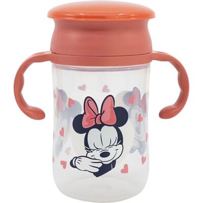 Stor Gobelet 360 entraînement 395 ml Minnie Mouse Heart Full Stor Gobelet 360 entraînement 395 ml Minnie Mouse Heart Full