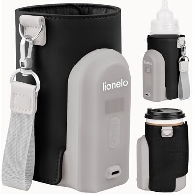 Lionelo Thermup Go Evo Draagbare flessenwarmer 5 temperatuurniveaus Lionelo Thermup Go Evo Draagbare flessenwarmer 5 temperatuurniveaus