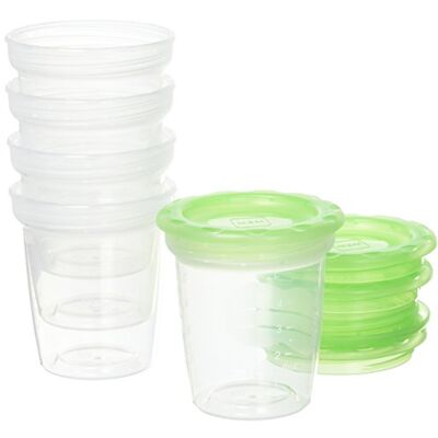 MAM Voorraadpotten, 120 ml, 5 stuks MAM Voorraadpotten, 120 ml, 5 stuks
