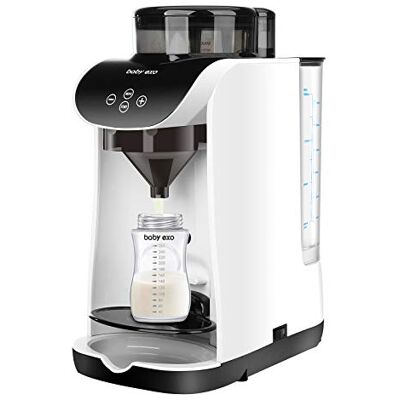 BabyExo Melkdispenser met elektrische formule, automatische verwarming van elektrische formule, melkmachine voor baby's, gemakkelijk gemaakt van fles met automatische poedermenging BabyExo Melkdispenser met elektrische formule, automatische verwarming van elektrische formule, melkmachine voor baby's, gemakkelijk gemaakt van fles met automatische poedermenging