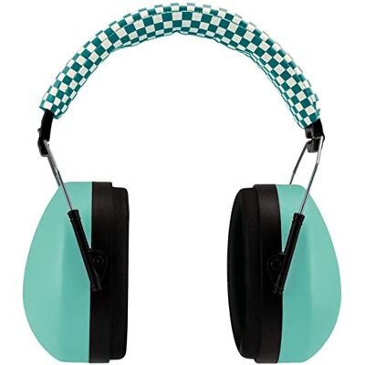 Alecto Hoofdtelefoon met ruisonderdrukking voor kinderen, turquoise, maat M, 1 stuk Alecto Hoofdtelefoon met ruisonderdrukking voor kinderen, turquoise, maat M, 1 stuk
