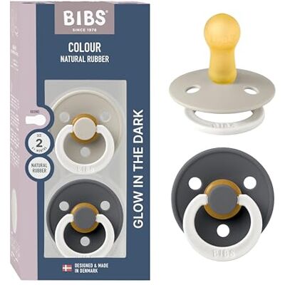 Bibs Colour fopspeen, set van 2. BPA-vrij. Fluorescerend. Bibs Colour fopspeen, set van 2. BPA-vrij. Fluorescerend.