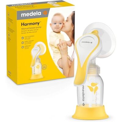 Medela Harmony handborstkolf compact Zwitsers design met PersonalFit Flex-schilden en 2-fasen expressietechnologie Medela Harmony handborstkolf compact Zwitsers design met PersonalFit Flex-schilden en 2-fasen expressietechnologie