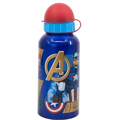 Stor HERBRUIKBARE ALUMINIUM FLES VAN 400 ML AVENGERS SEVEN WONDERS Stor HERBRUIKBARE ALUMINIUM FLES VAN 400 ML AVENGERS SEVEN WONDERS