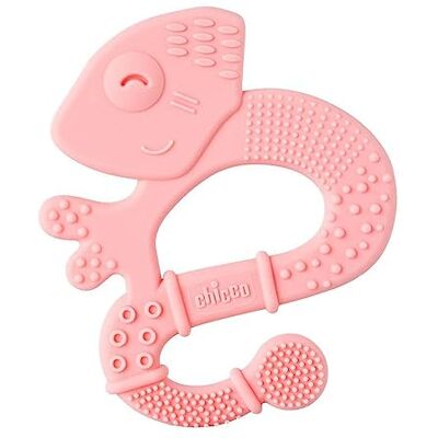 Chicco Bijtring met haar, 2 maanden + roze Chicco Bijtring met haar, 2 maanden + roze