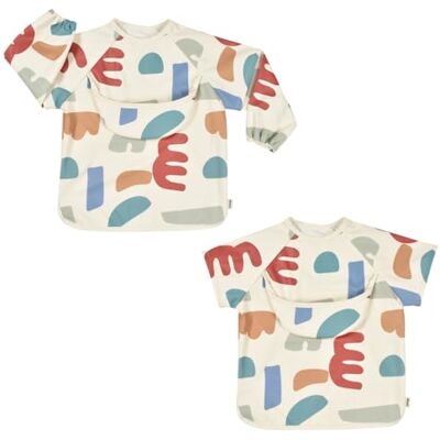 Béaba BEABA, slabbetje voor baby's, slabbetje, kleuterschool-slabbetje, waterdicht, elastisch slabbetje, slabbetje, lange mouwen, afneembare mouwen, opvangzak, gemakkelijk schoon te maken, schaalbaar, speelbaar Béaba BEABA, slabbetje voor baby's, slabbetje, kleuterschool-slabbetje, waterdicht, elastisch slabbetje, slabbetje, lange mouwen, afneembare mouwen, opvangzak, gemakkelijk schoon te maken, schaalbaar, speelbaar