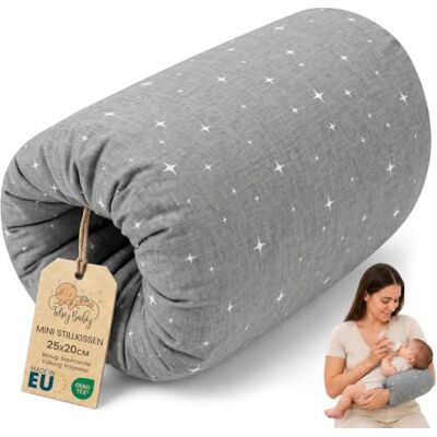 Totsy Baby Voedingskussen voor op reis, 20 cm, armkussen van katoen, wasbaar op 30 graden, voor fles en borst, past in elke draagbare luiertas Galaxy Totsy Baby Voedingskussen voor op reis, 20 cm, armkussen van katoen, wasbaar op 30 graden, voor fles en borst, past in elke draagbare luiertas Galaxy