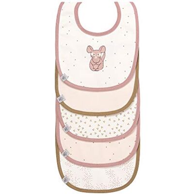 Lässig Bibs About Friends Chinchilla Waterdicht Slabbetje 5 Stuks/Value Pack Lässig Bibs About Friends Chinchilla Waterdicht Slabbetje 5 Stuks/Value Pack
