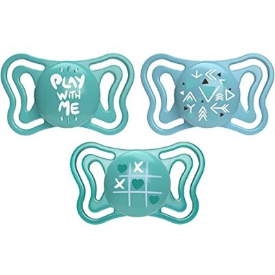 Chicco Physio Lichtvorm siliconen fopspeen 16-36 maanden, babyfopspeen met siliconen zuiger, licht, ergonomische vorm, ondersteunt de juiste mondontwikkeling, lichtblauw, 2 stuks Chicco Physio Lichtvorm siliconen fopspeen 16-36 maanden, babyfopspeen met siliconen zuiger, licht, ergonomische vorm, ondersteunt de juiste mondontwikkeling, lichtblauw, 2 stuks
