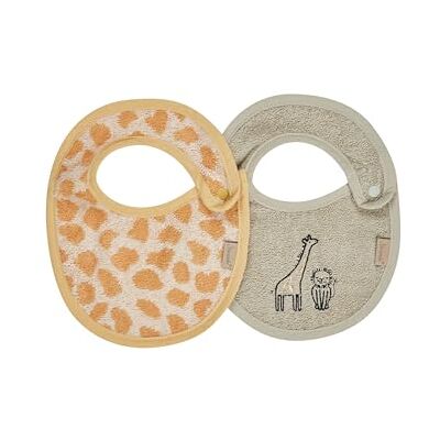 Sterntaler Set van 2 slabbetjes Safari Sterntaler Set van 2 slabbetjes Safari