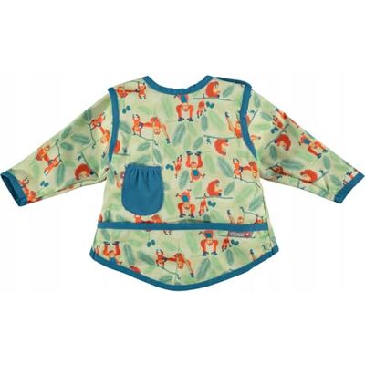Close 2 Bib Pop-in slabbetje met lange mouwen, met voorvak, 6 tot 18 maanden, machinewasbaar op 40 graden, bedrukt, oranje-utan, oranje utan Taille unique Close 2 Bib Pop-in slabbetje met lange mouwen, met voorvak, 6 tot 18 maanden, machinewasbaar op 40 graden, bedrukt, oranje-utan, oranje utan Taille unique